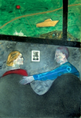 Nova Scotia Vision , 152 x 114 cm, Öl auf Leinwand, 2010