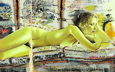 Container, 170 x 270 cm, Acryl auf Leinwand, 2026