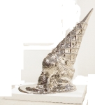 Big Platsch, 2017, Nickel-Bronze poliert, 158×84×140cm