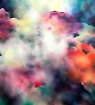 Rebel-Forest,100 cm x 90 cm, Öl auf Leinwand, 2024