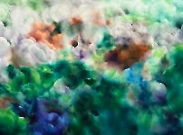 Singing Forest,150 cm x 180 cm, Öl auf Leinwand, 2024